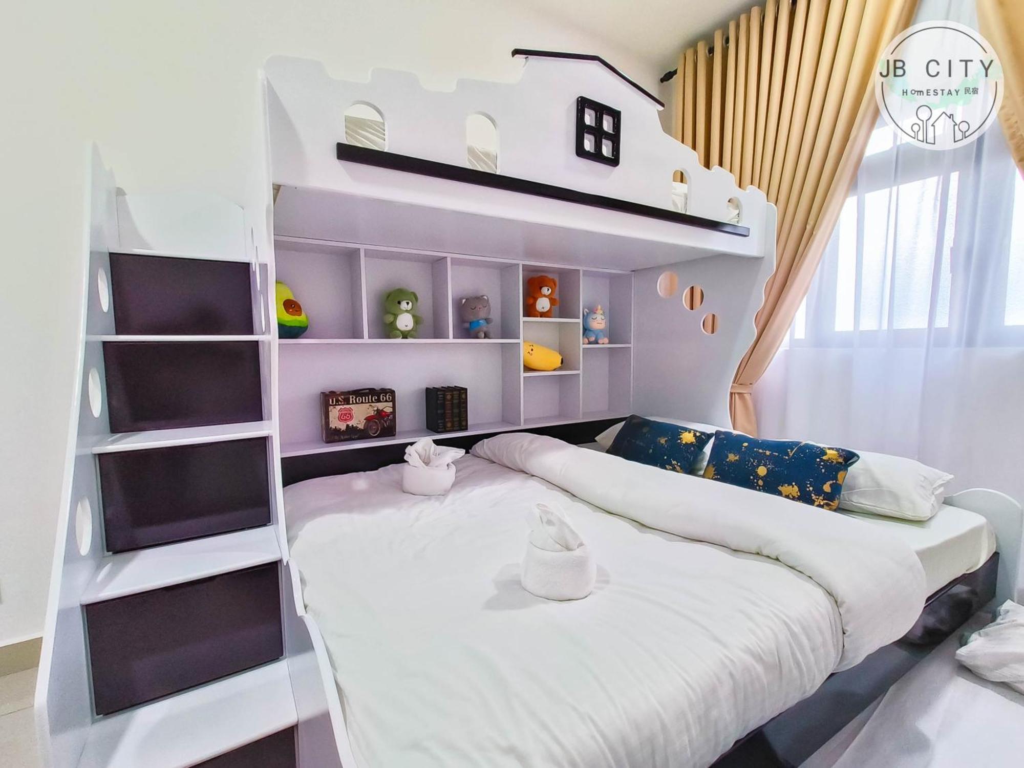 Pangsapuri Meridian @ JB City Homestay Nusajaya  Ruang foto