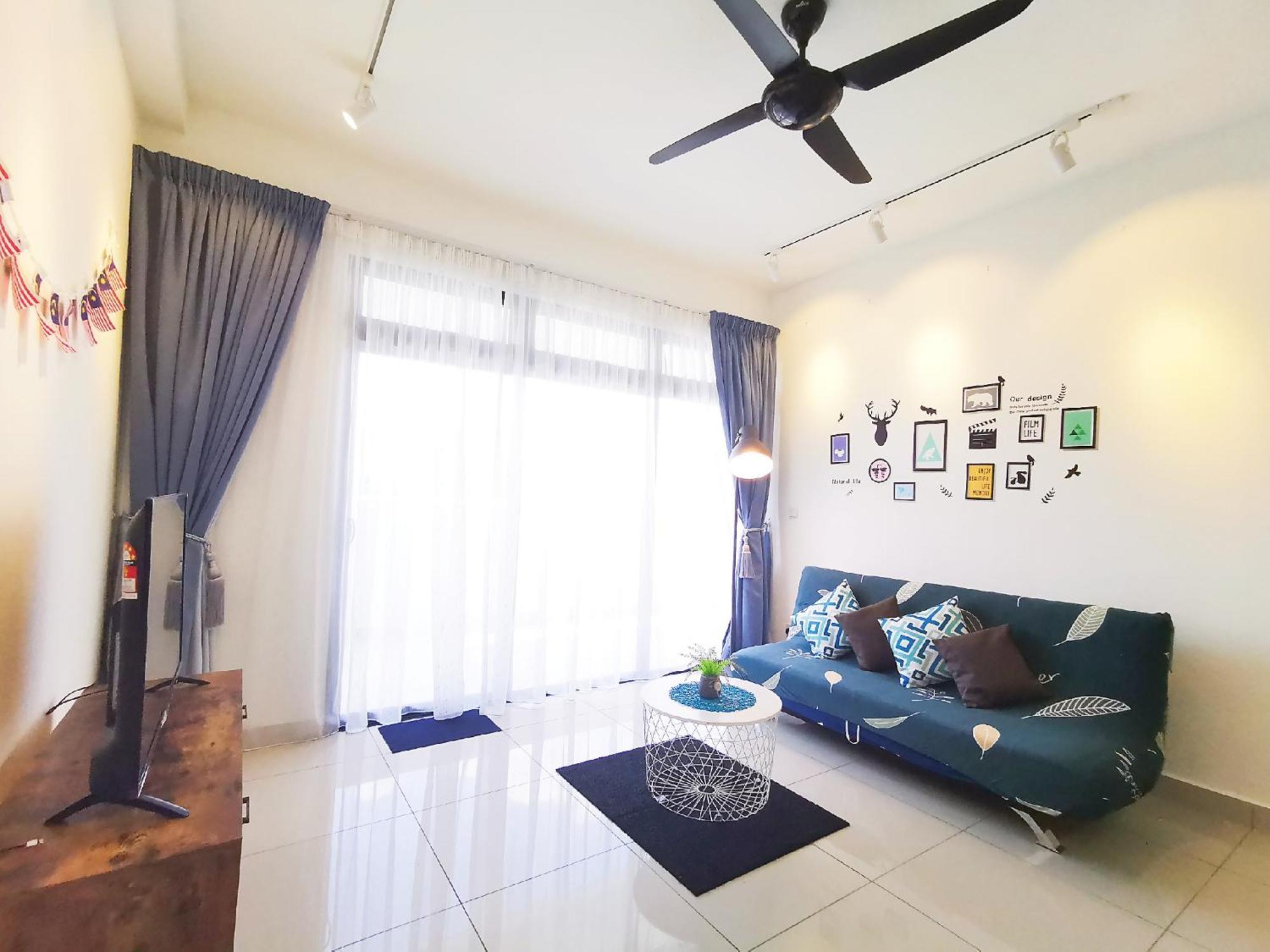 Pangsapuri Meridian @ JB City Homestay Nusajaya  Ruang foto