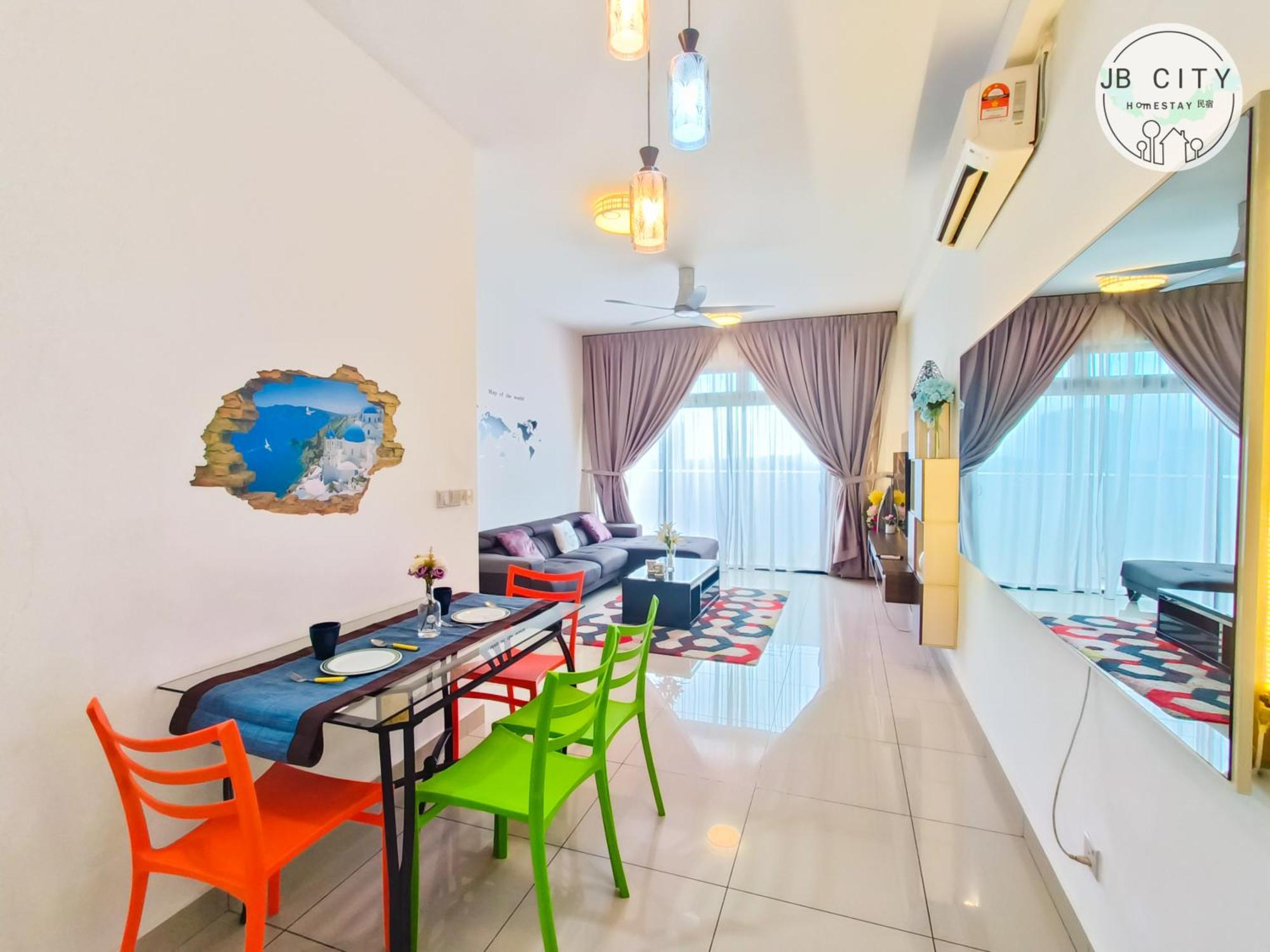 Pangsapuri Meridian @ JB City Homestay Nusajaya  Bagian luar foto