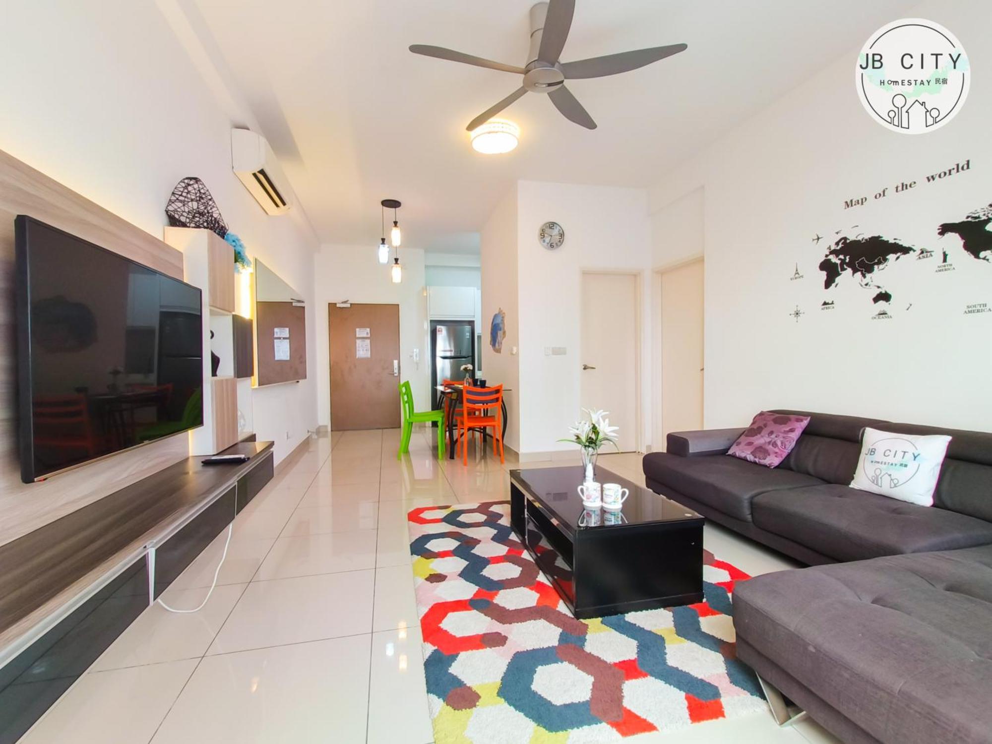 Pangsapuri Meridian @ JB City Homestay Nusajaya  Bagian luar foto